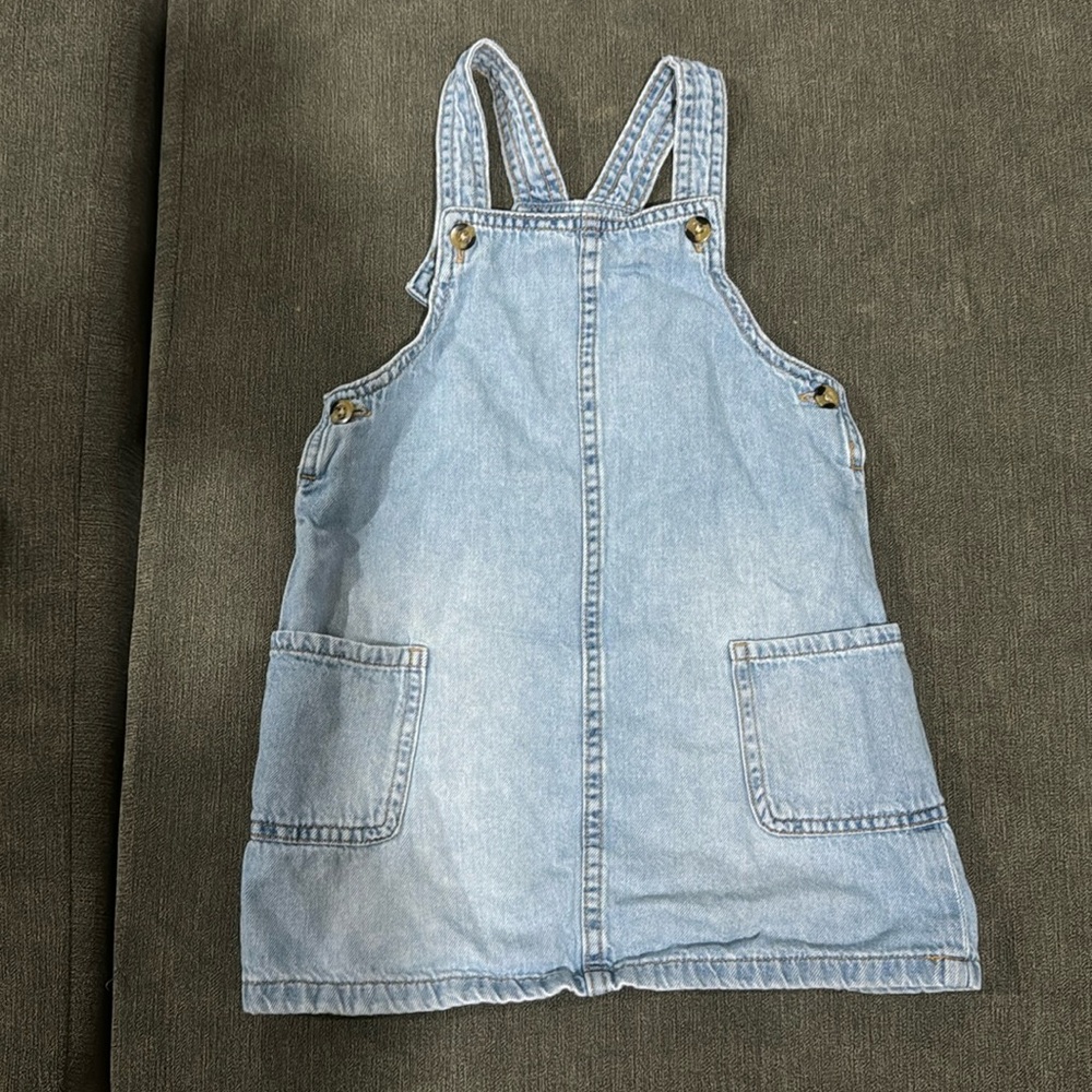 Denim Jumper Dress